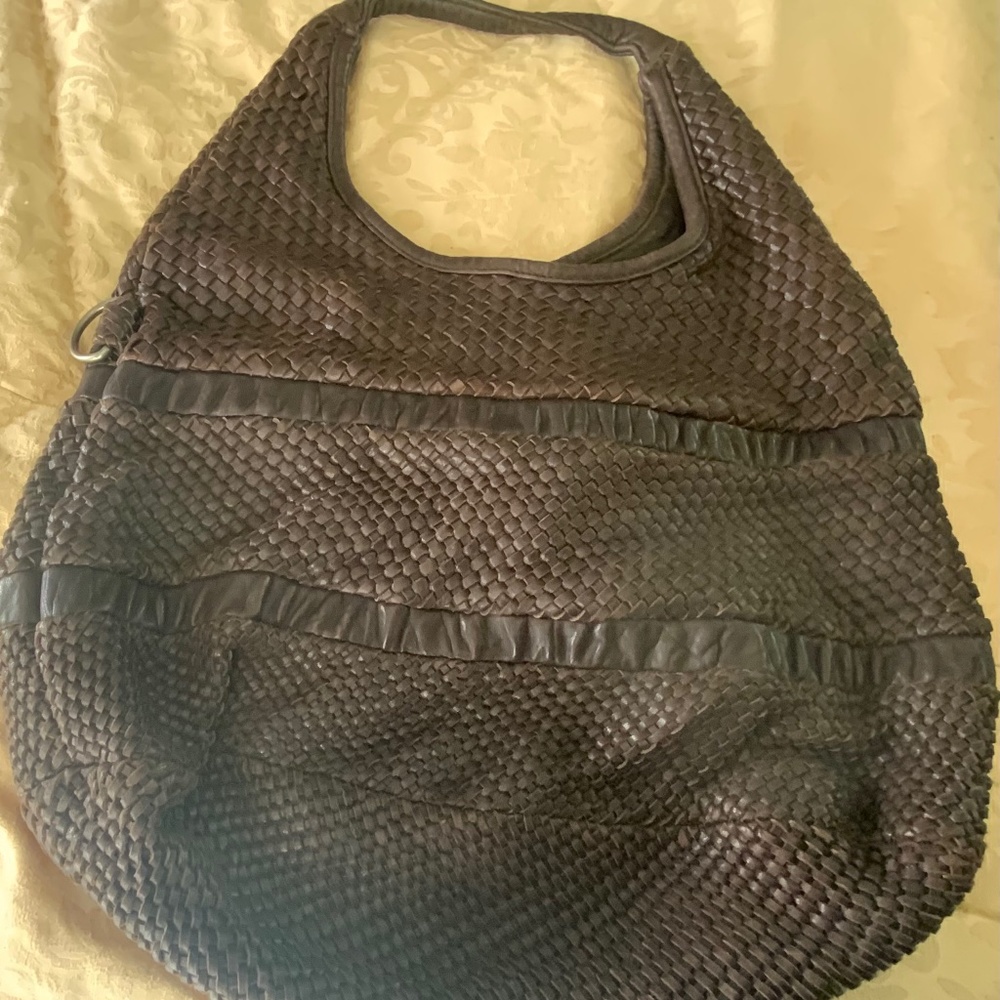 MONSERAT De LUCCA chocolate brown hobo bag - Picture 5 of 7